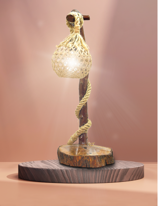 BioWooden / Modern Tasarım  Orta Boy Lambader